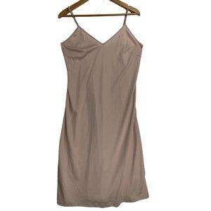 ASTR the Label Beige Slip Dress Womens Medium NWT